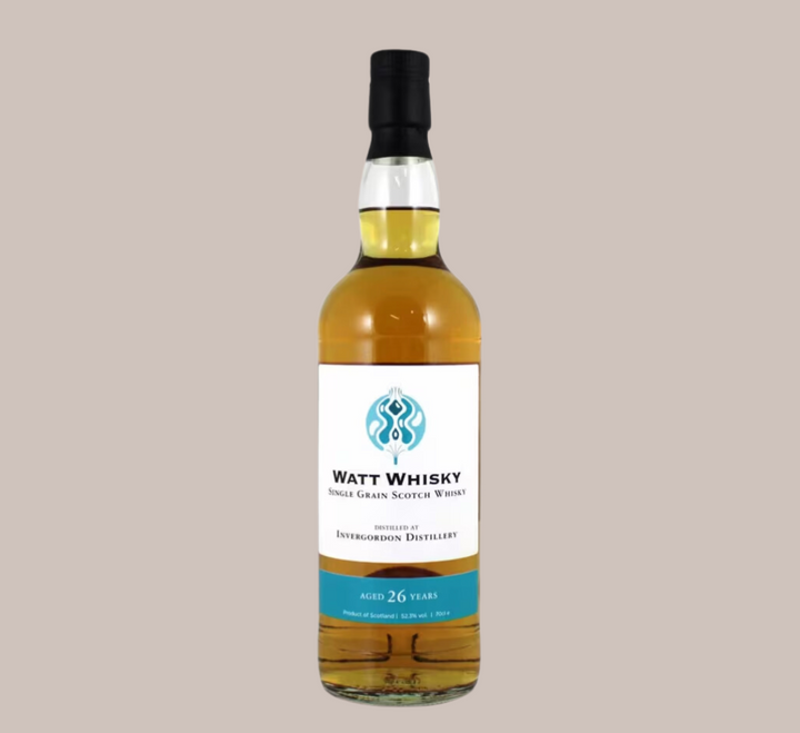 Invergordon 26 ans (par Watt Whisky) Single Grain Scotch Whisky