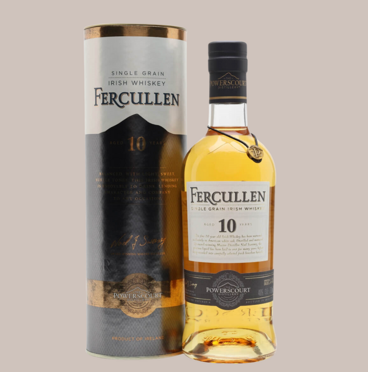 Avis sur le whisky irlandais single grain Fercullen 10 ans