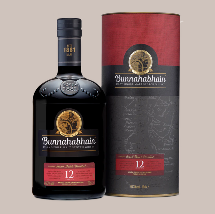Revue du whisky écossais single malt Bunnahabhain 12 ans