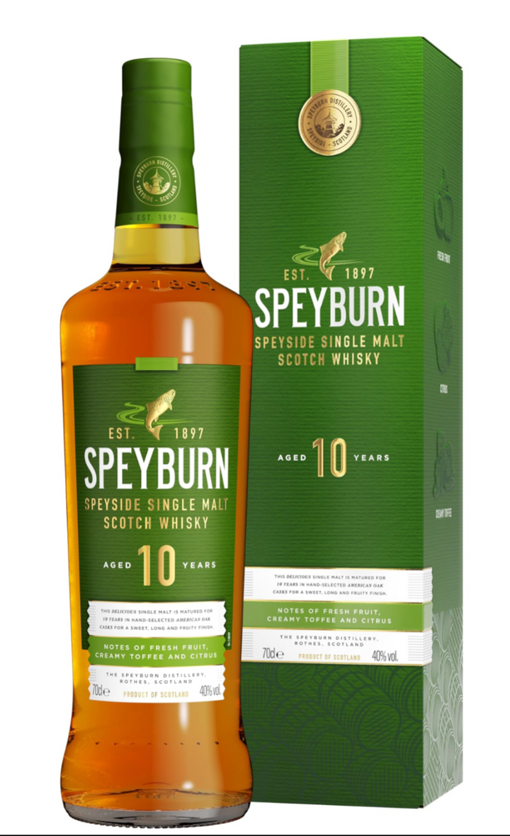 Évaluation du whisky écossais single malt Speyburn 10 ans