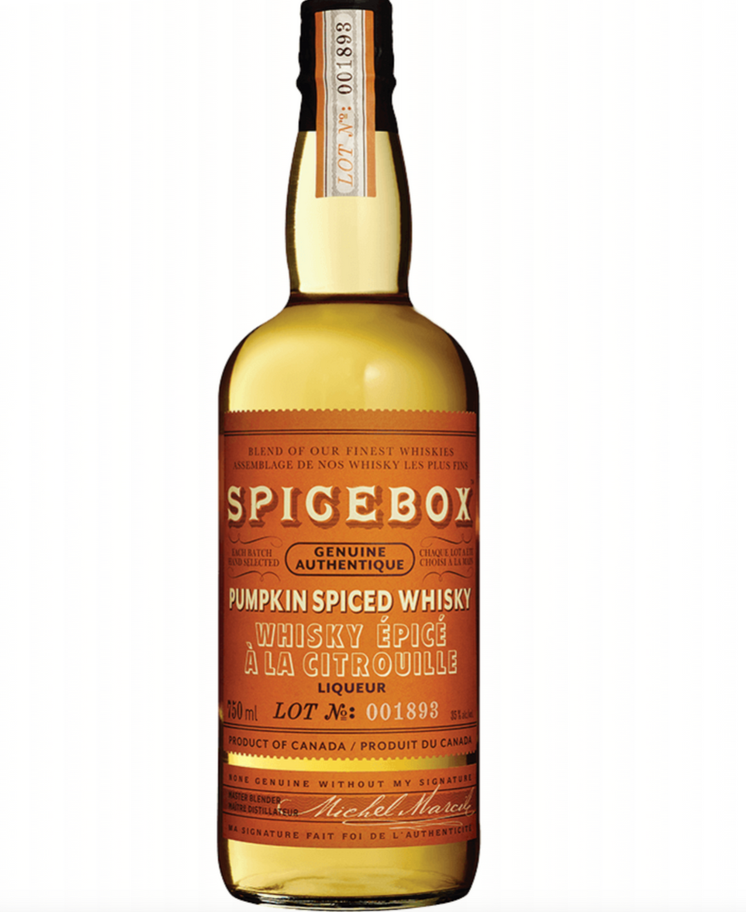 Test du whisky canadien Spicebox Pumpkin