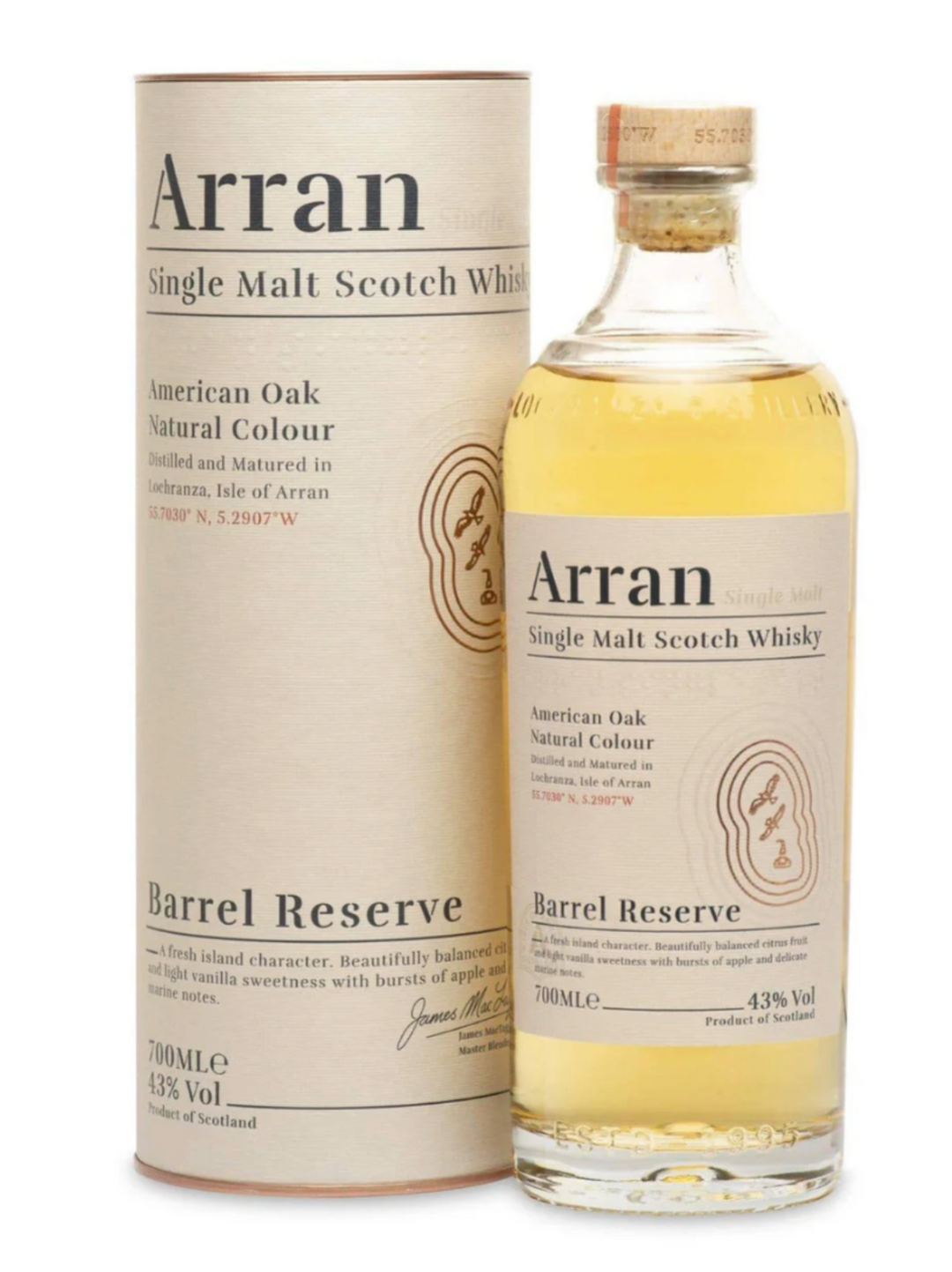 Critique du whisky écossais Single Malt Arran Barrel Reserve