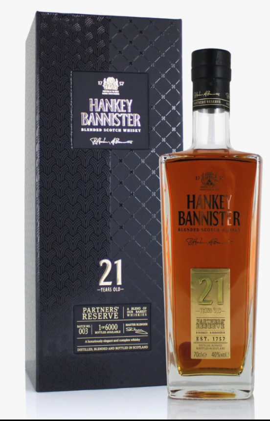 Hankey Bannister 21 Year Old Blended Scotch Whisky Review
