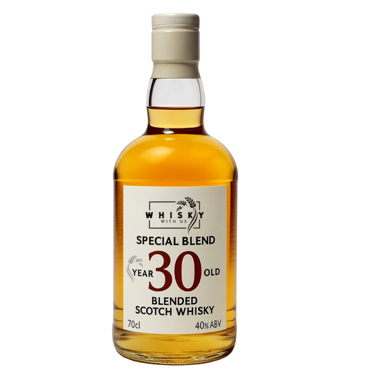 Whisky With Us - 30 Year Old Blended Scotch Whisky - a review