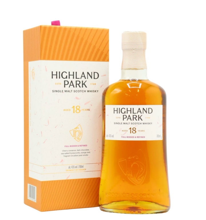 Highland Park 18 Year Old Single Malt Scotch Whisky Review