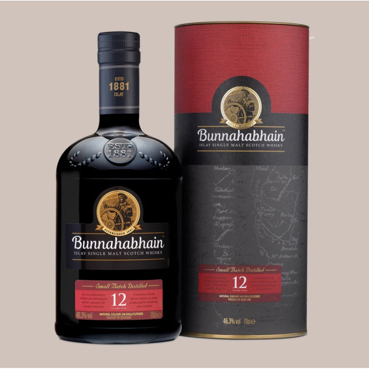 Revue du whisky écossais single malt Bunnahabhain 12 ans