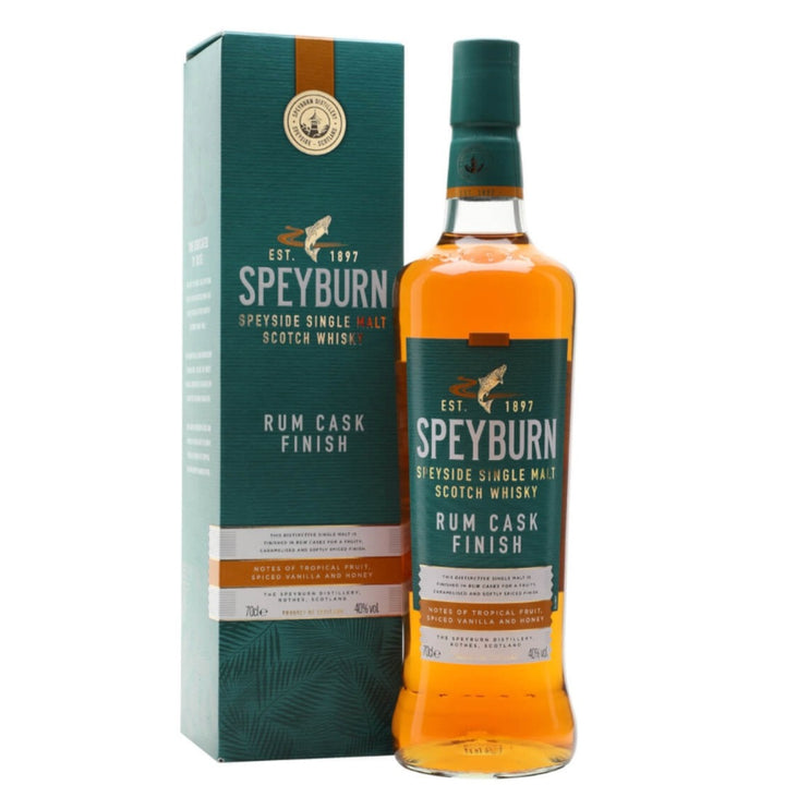 Whisky écossais single malt au rhum Speyburn - une critique
