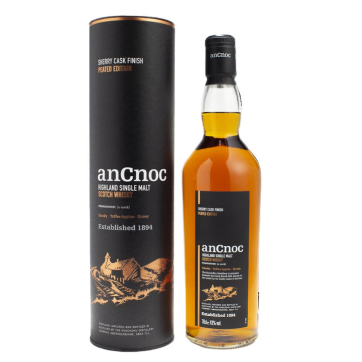 Ancnoc Peated Sherry Cask Single Malt Scotch Whisky