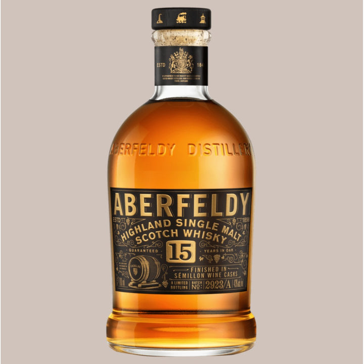 Aberfeldy 15 Year Old Cadillac White Wine Cask Single Malt Scotch Whisky Review