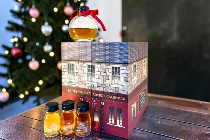 25 Day Scotch Whisky Advent Calendar. Includes Glass Bauble for Day 25 &amp; Tasting Videos