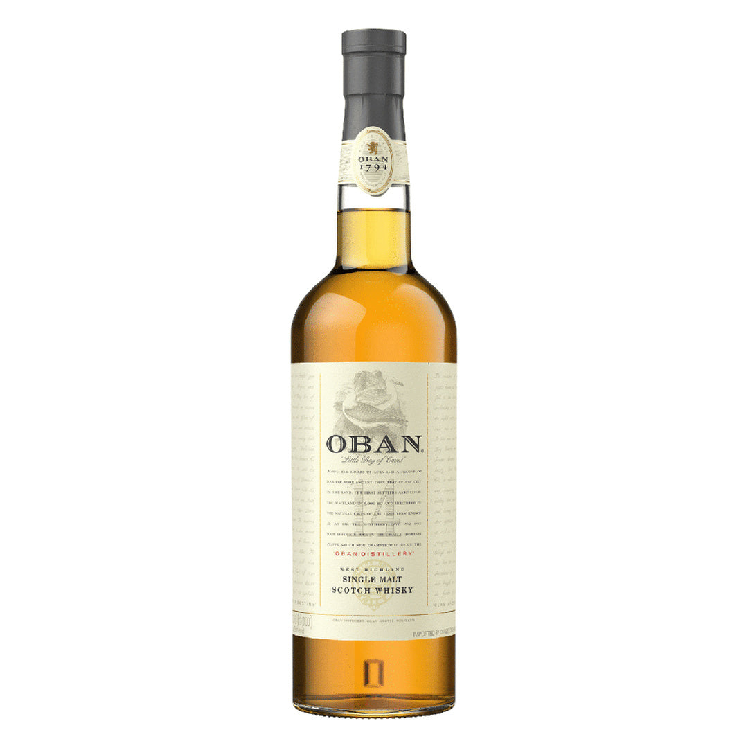 Oban 14 Year Old Single Malt Scotch Whisky bottle