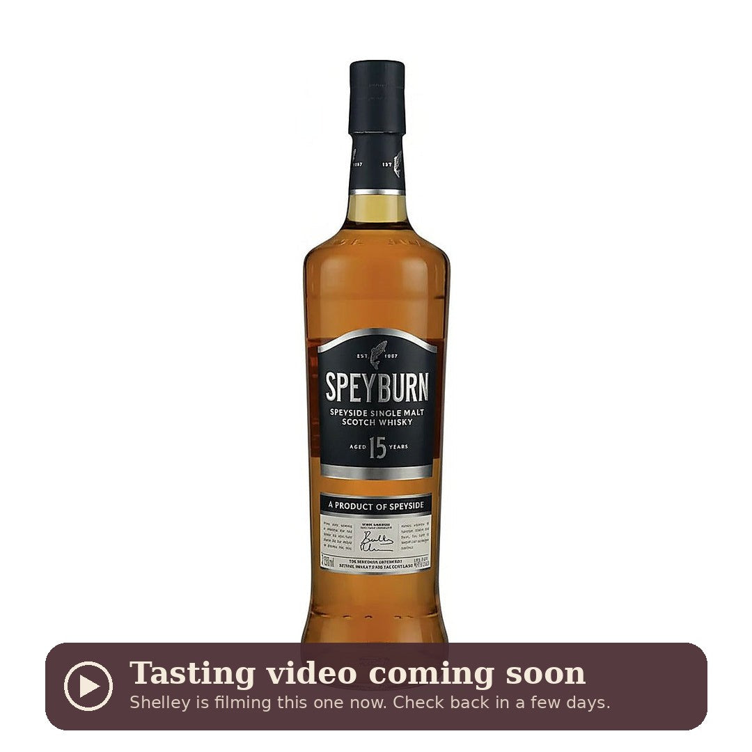 Speyburn 15 Year Old, tasting video coming soon
