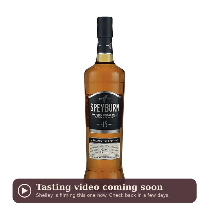 Speyburn 15 Year Old, tasting video coming soon