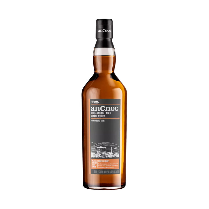 AnCnoc Peated Sherry Cask Finish Single Malt Whisky bottle