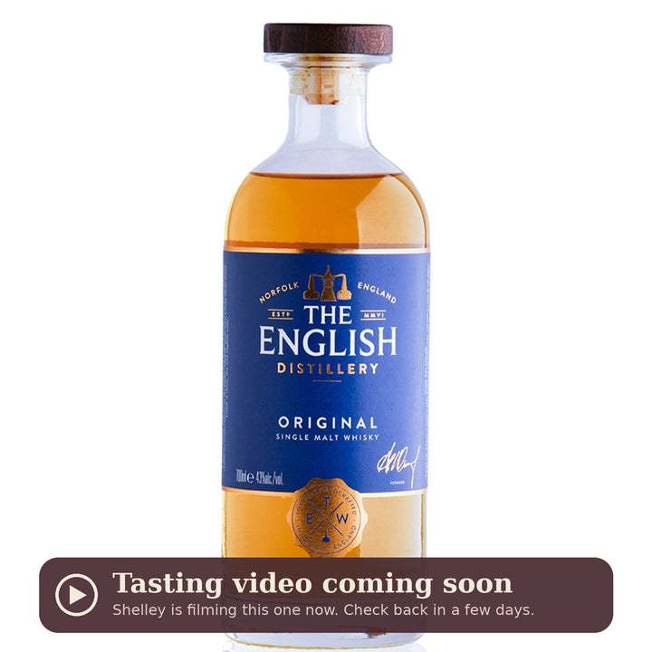 The English Whisky Company Original, tasting video coming soon