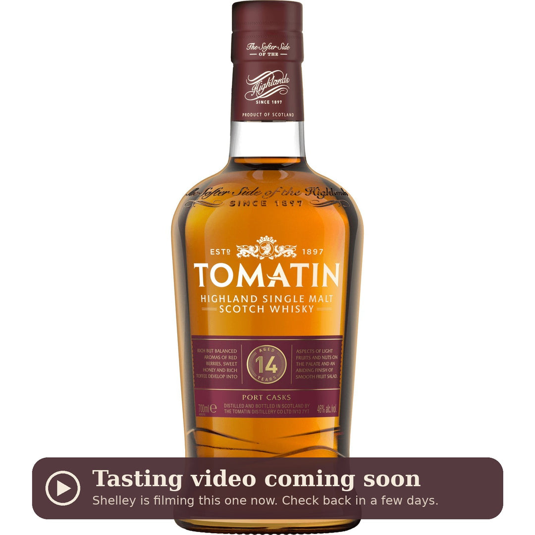 Tomatin 14 Year Old, tasting video coming soon