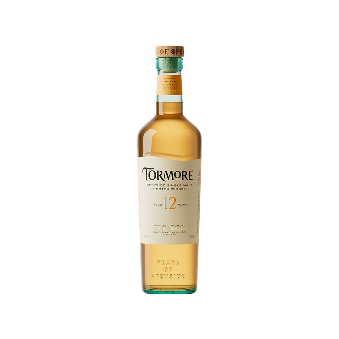 Tormore Aged 12 Years Speyside Single Malt Scotch Whisky bottle