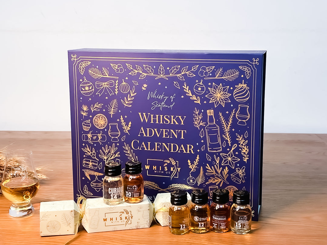 25 Day Scotch Whisky Advent Calendar. Includes Christmas Cracker for Day 25 & Tasting Videos