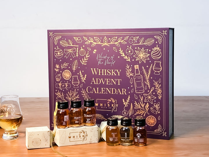 Whisky Advent Calendar - 25 Days. Whisky From Round the World. Includes Christmas Cracker & Online Videos